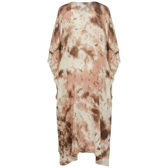 Steve Madden Tie Dye Woven Duster Ruana Neutral ONE Size, NWT - Picture 2 of 2